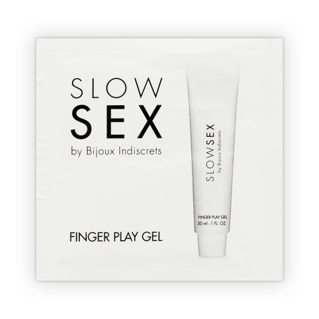Bijoux - slow sex gel de masaje con dedos finger play monodosis