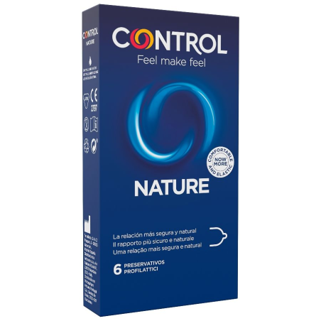 Control - adapta nature preservativos 6 unidades