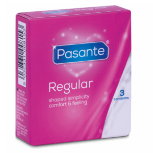 Pasante - condom gama regular 3 unidades