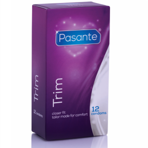 Pasante - preservativos trim ms delgado 12 unidades