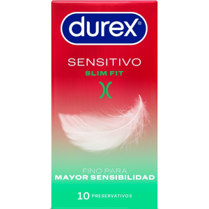 Durex - sensitivo slim fit 10 unidades