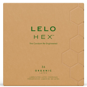 Lelo - hex organic preservativo caja 36 uds