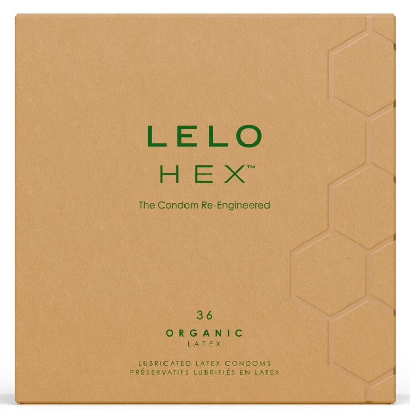 Lelo - hex organic preservativo caja 36 uds