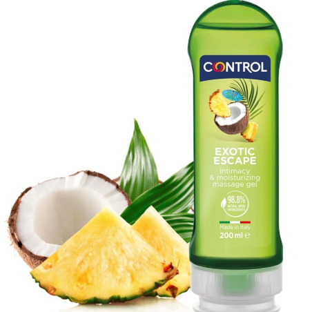 Control - 2 en 1 massage & pleasure exotic 200 ml