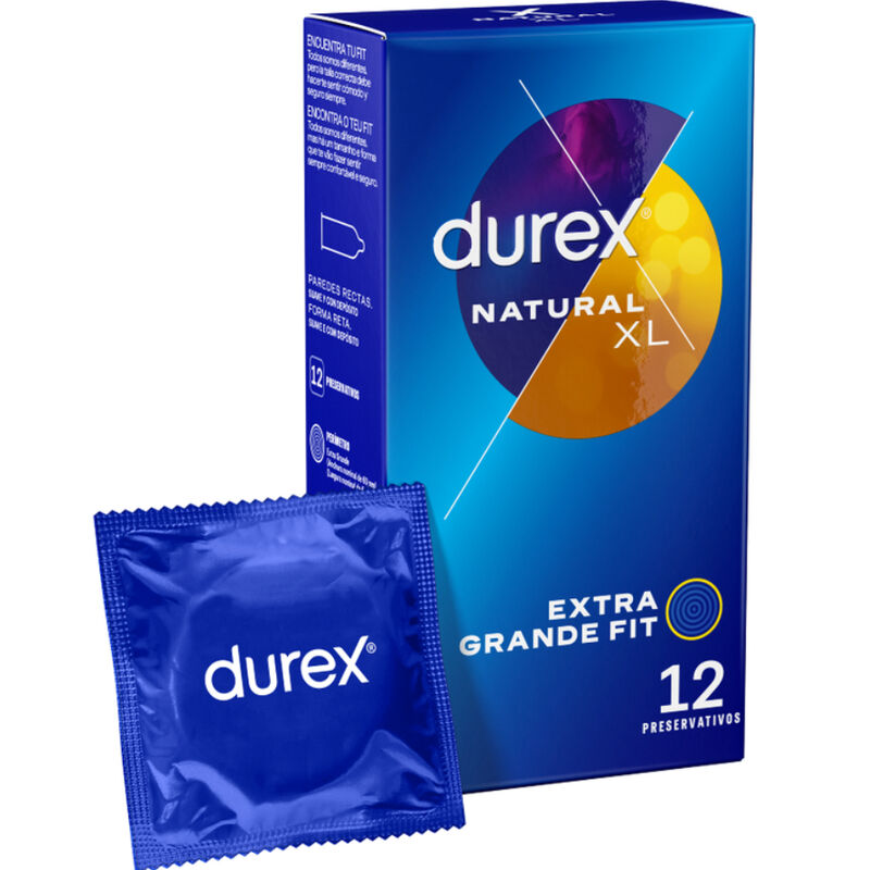 Durex - natural xl 12 unidades