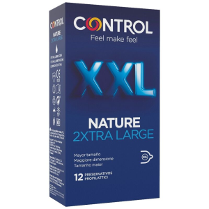 Control - nature 2xtra large preservativos xxl - 12 unds