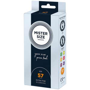 Mister size - preservativos talla l 57 mm (10 unidades)
