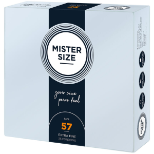 Mister size - preservativos talla l 57 mm (36 unidades)