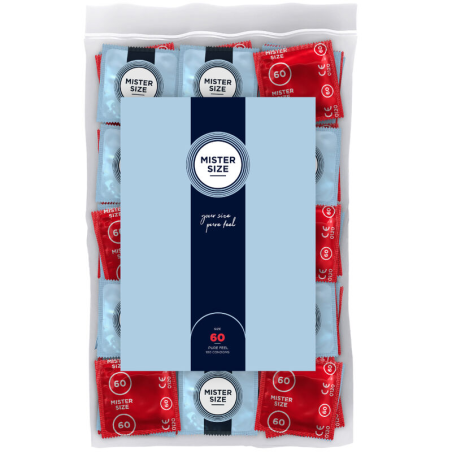 Mister size - preservativos talla xl 60 mm (100 unidades)