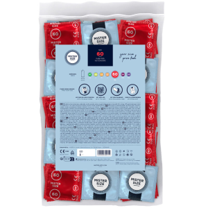 Mister size - preservativos talla xl 60 mm (100 unidades)