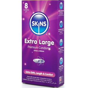 Skins - tamaÑo xl preservativos premium pack 8