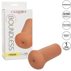 Calexotics - masturbador boundless stroker color caramelo