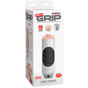 Extreme toyz - pipedream mega grip vagina masturbador vibrador