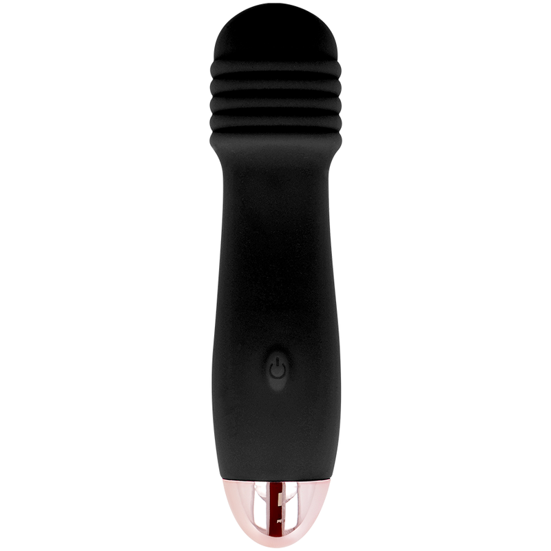 Dolce vita - vibrador recargable tres negro 7 velocidades