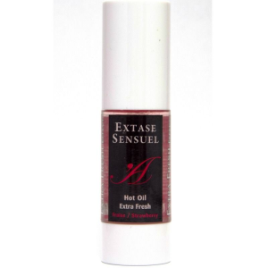 Extase sensual - aceite masaje efecto extra fresh fresa 30 ml