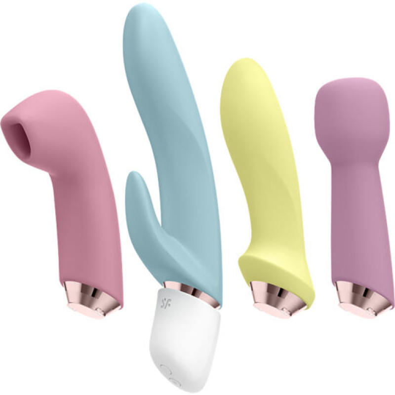 Satisfyer - marvelous four set vibrador & succionador