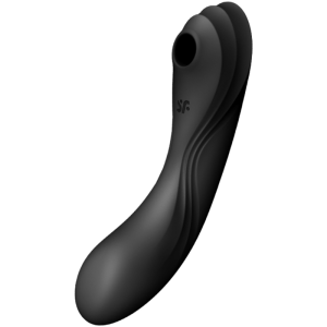Satisfyer - curvy trinity 4 estimulador y vibrador negro