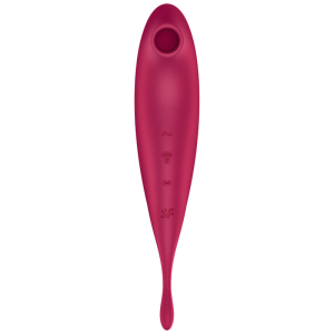 Satisfyer - twirling pro+ estimulador y vibrador app verde