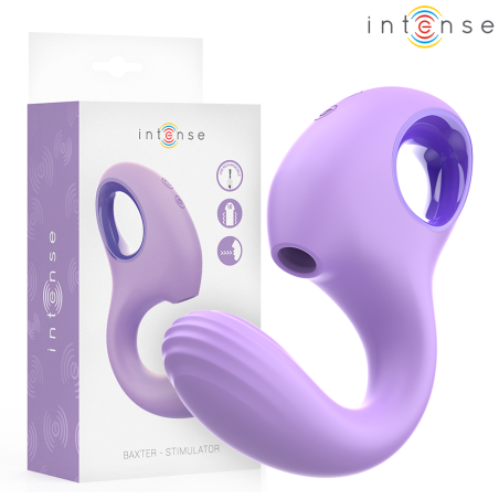 Intense - baxter vibrador & estimulador violeta