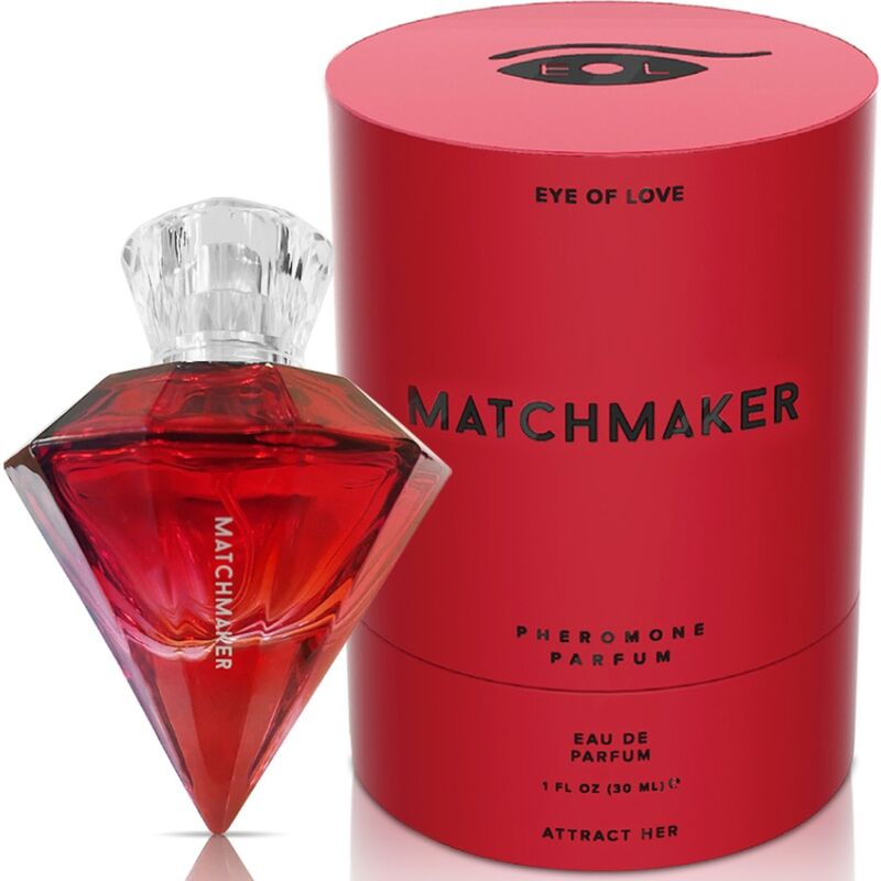 Eye of love - matchmaker red diamond lgbtq perfume feromonas para ella 30 ml