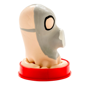 Condomerie - preservativo decorativo pintado a mano careta antigs