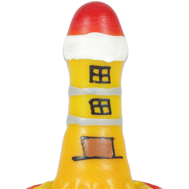 Condomerie - preservativo decorativo pintado a mano brandaris