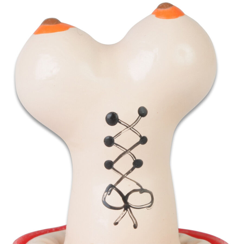 Condomerie - preservativo decorativo pintado a mano pechos