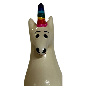 Condomerie - preservativo decorativo pintado a mano arcoÍris unicornio