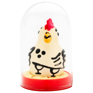 Condomerie - preservativo decorativo pintado a mano gallo engreÍdo