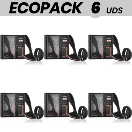 Ecopack 6 uds - anbiguo watchme control remoto vibrador plug anal vernet