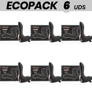 Ecopack 6 uds - anbiguo arkadio estimulador glande & perineo compatible con watchme wireless technology