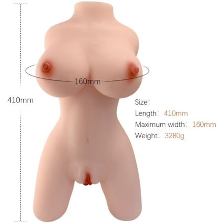 Armony - torso femenino realÍstico modelo 4