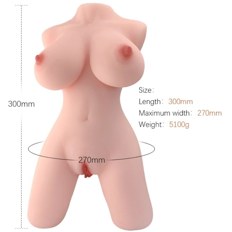 Armony - torso femenino realÍstico modelo 5