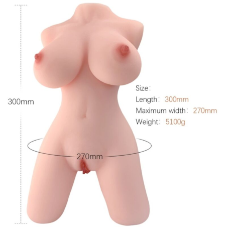 Armony - torso femenino realÍstico modelo 5