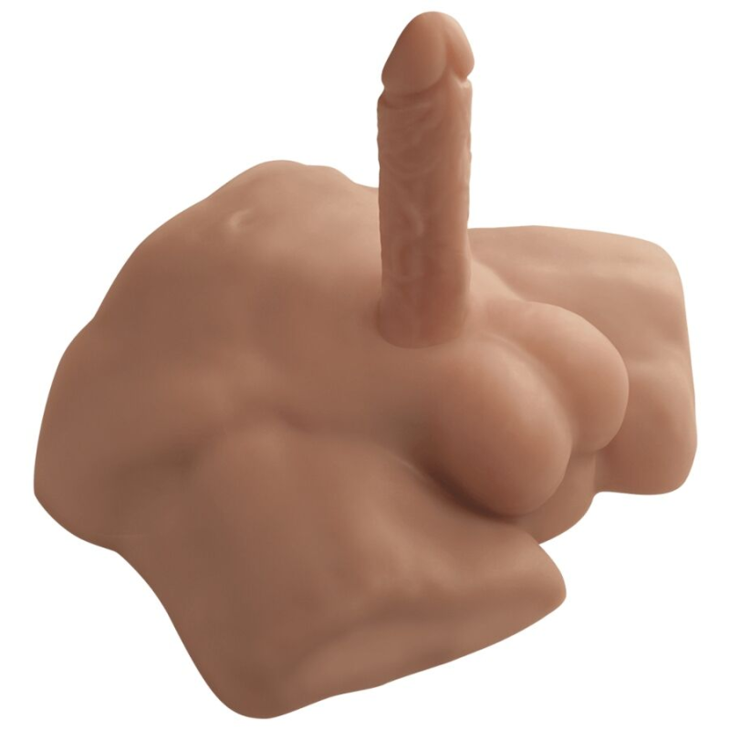Silexd - apollo s torso bajo realÍstico masculino caramelo