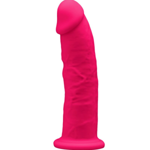 Silexd - modelo 2 pene realÍstico silicona premium silexpan fucsia 15 cm