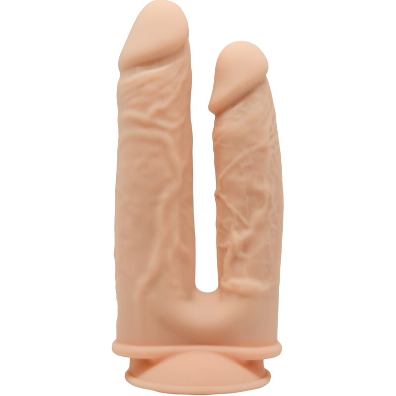 Silexd - modelo 1 pene realÍstico doble penetracion vibrador silicona premium silexpan control remoto 17.5 / 19.5 cm
