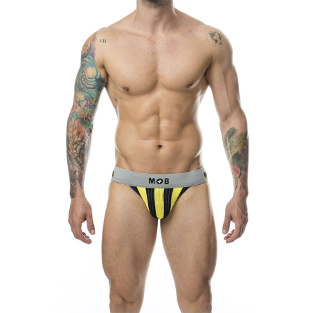 Mob - jock clasico stripe amarillo talla s