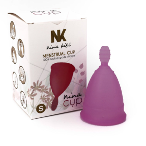 Nina kikÍ - copa menstrual talla s lila 6 + 1 gratis