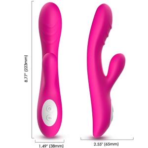 Armony - spark vibrador efecto calor fucsia