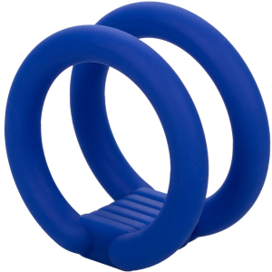 Calexotics - admiral jaula doble para pene azul