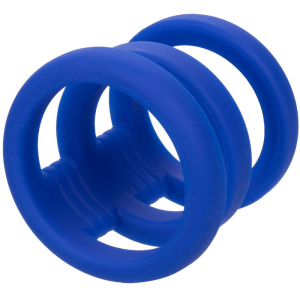 Calexotics - admiral jaula triple para pene azul