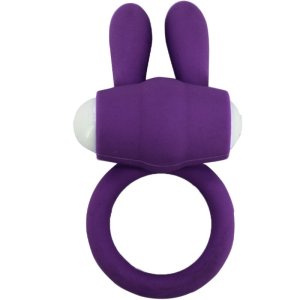 Armony - mr bunny anillo vibrador silicona purple
