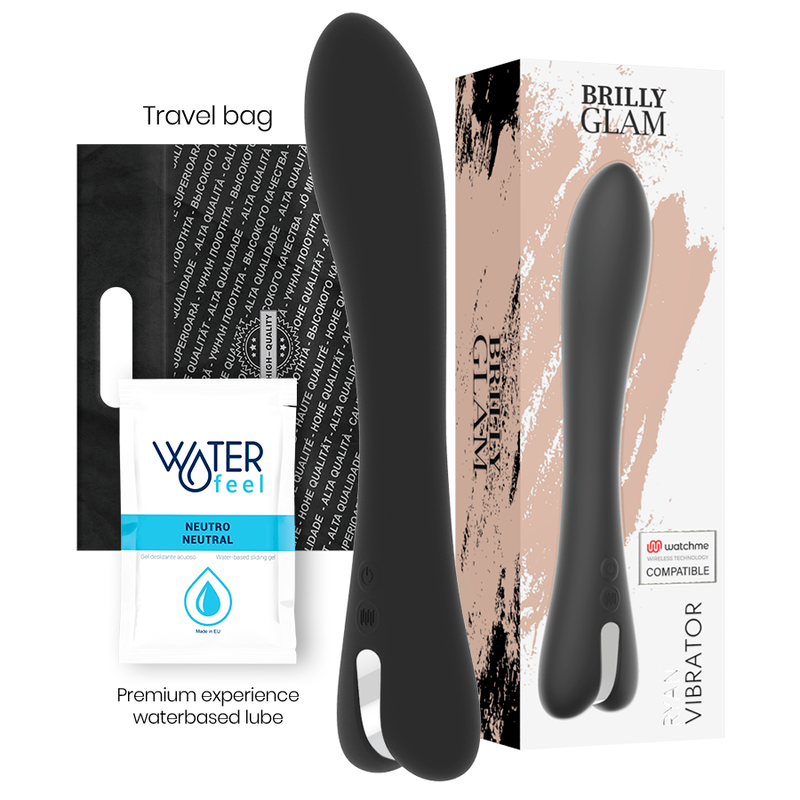 Brilly glam - ryan vibrador compatible con watchme wireless technology