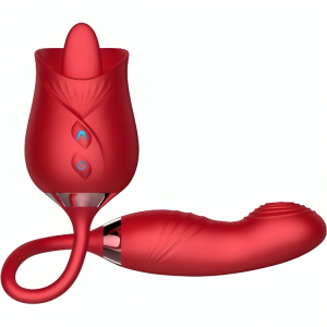 Armony - delight flower vibrador & bumping con lengua rojo