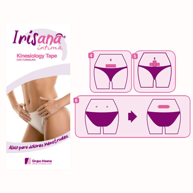 Irisana - cinta autoadhesiva para dolores menstruales