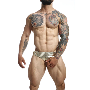 Mob - dngeon jockstrap anillo para el pene dorado talla Única