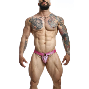 Mob - dngeon jockstrap a presiÓn rosa talla Única