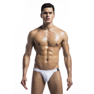 Mob - baÑador fetish jockstrap blanco talla s
