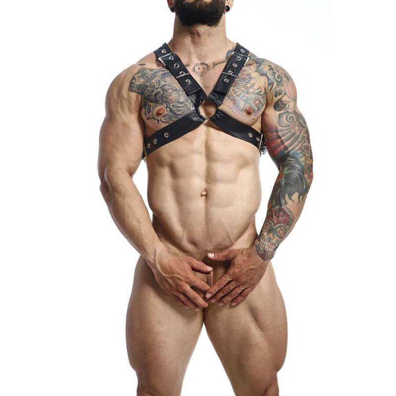 Mob - dngeon arnÉs de cadena negra talla Única x